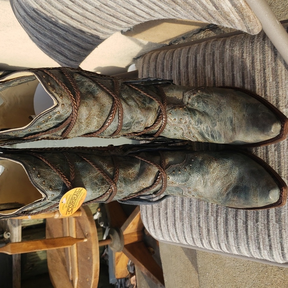 Corral A3147 Ladies Cowboy boots - Picture 7 of 8
